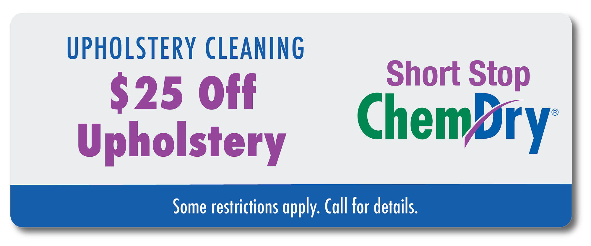 $25 off upholstery coupon